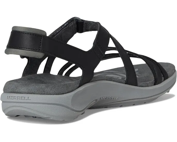 Сандалии Merrell Harbor Backstrap из натуральной кожи с амортизацией в пятке