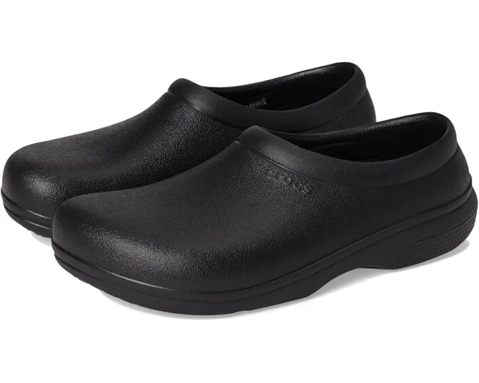 Рабочие мокасины Crocs On The Clock с противоскользящей подошвой