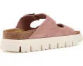 Birkenstock Arizona с массивной платформой на контурной стельке