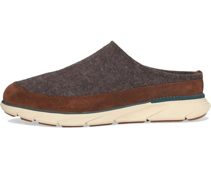 Тапочки-клоги L.L.Bean Downeast из шерсти с подошвой VertoGrip