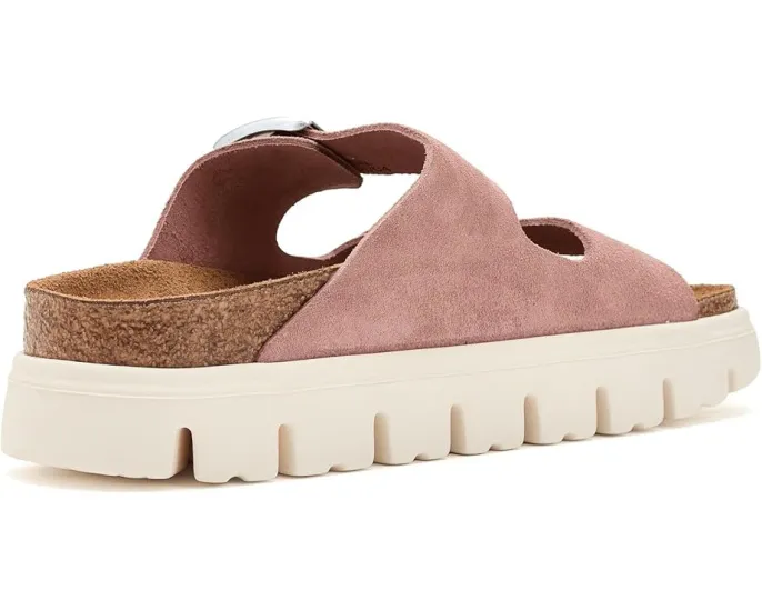 Birkenstock Arizona с массивной платформой на контурной стельке