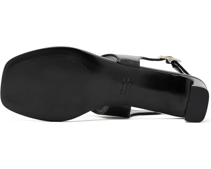 Сандалии Stuart Weitzman Baby Babette Thong на каблуке черные