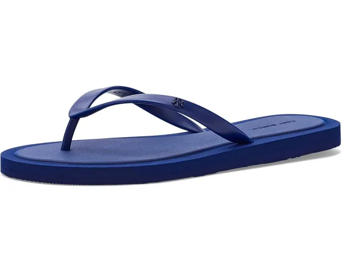 Шлепанцы Tory Burch Flip Flop с мягкой стелькой и логотипом