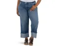 Джинсы KUT from the Kloth Plus Sienna High Rise Straight Leg с подворотом 5 дюймов