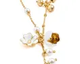 Кулон Y-образный Golden Bloom от Kate Spade New York с цветочным мотивом
