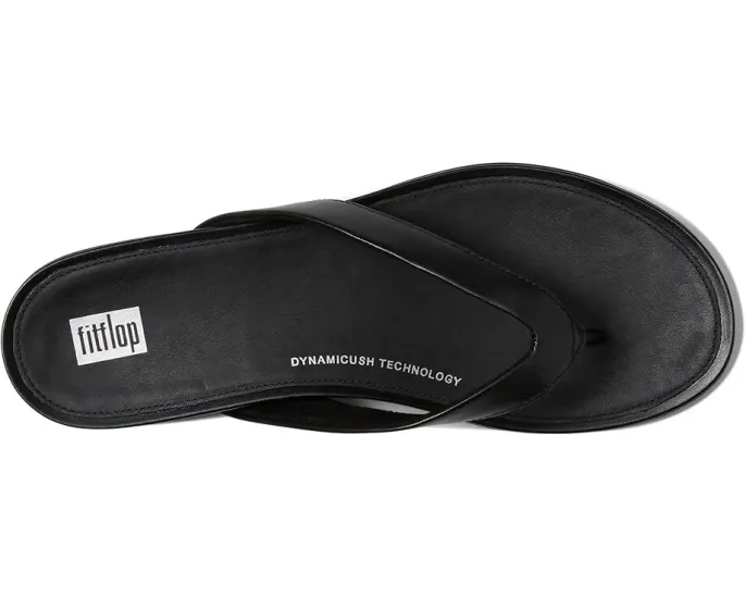 Вьетнамки FitFlop Gracie из кожи с анатомической стелькой