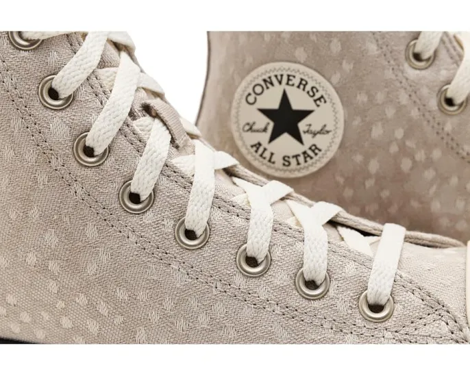 Кроссовки Converse Chuck Taylor All Star Deer Pattern High-Top с текстурным верхом и стелькой OrthoLite
