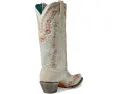 Сапоги Corral A4455 с цветочной вышивкой до середины икры