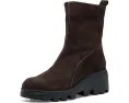 Wonders G-7033 женские сапоги из замши на каблуке