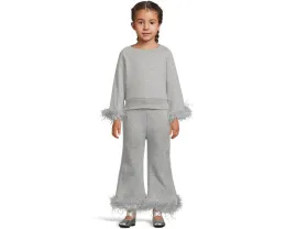 Спортивный комплект Grey Feather от Lola and The Boys с перьями