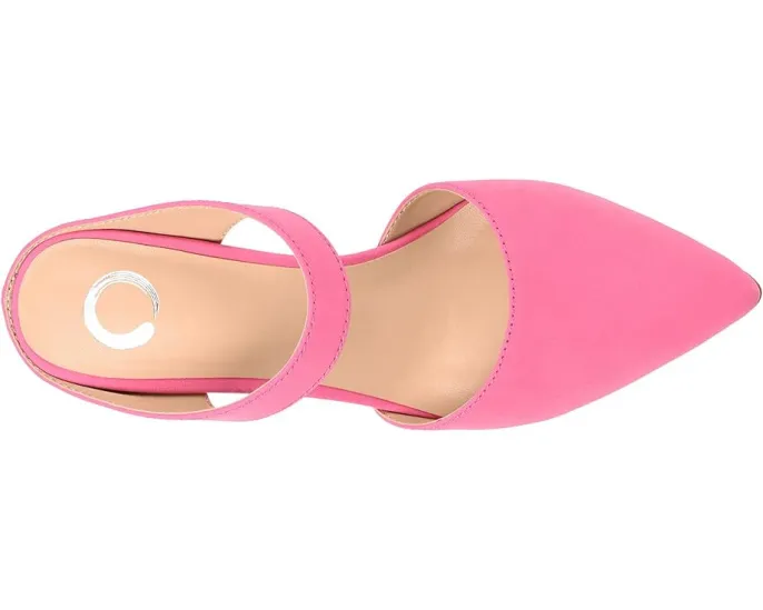 Туфли-лодочки Journee Collection Maevali с острым носком и стрейч-ремешком