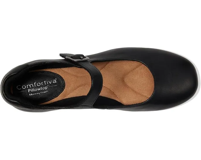 Балетки Comfortiva Kaylee в стиле Мэри Джейн с регулируемой застежкой