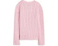 Детский джемпер Polo Ralph Lauren с косами из хлопка