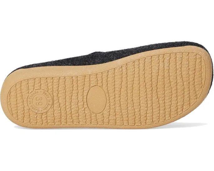 Toni Pons Mima-Fp классические тапочки-клоги с войлочным верхом и искусственным мехом