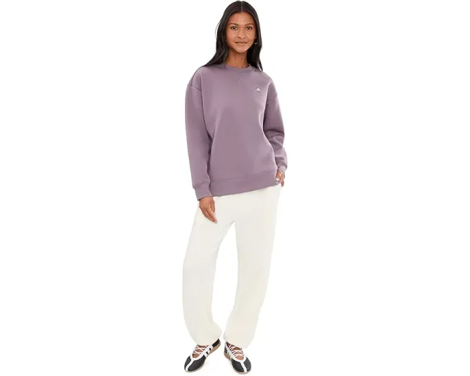 Свободный свитшот adidas by Stella McCartney с капюшоном и ребристыми манжетами