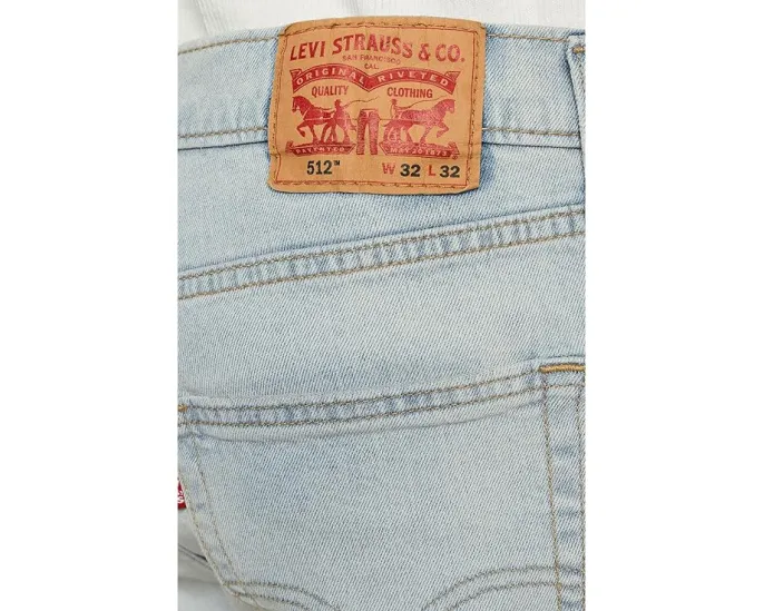 Джинсы Levi's 512 Slim Taper с зауженным кроем и эластаном