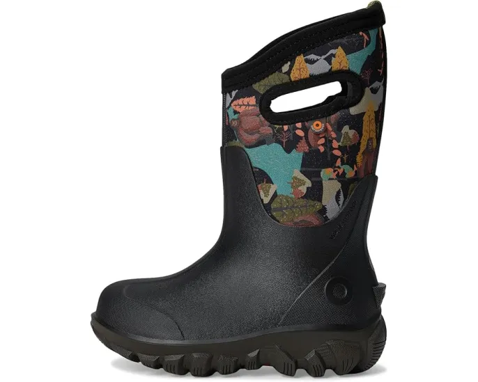 Детские сапоги Bogs Kids Classic Seamless с принтом Yeti и водонепроницаемым верхом