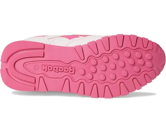 Кроссовки Reebok Classic Leather для детей с металлическим блеском