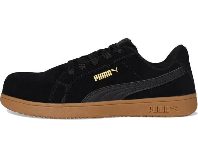 Кроссовки Puma Iconic Suede Low EH с композитным мыском и влагоотводящей подкладкой