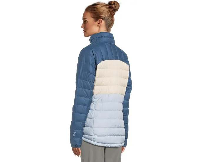 Пуховик Bean's Down Jacket Color-Block от L.L.Bean с защитой от непогоды