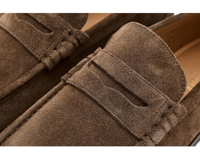Лоферы Steve Madden Hettick из мягкой замши с мокасиновым носком
