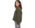 Levi's стеганая куртка с рюшем на воротнике и ромбовидным стежком
