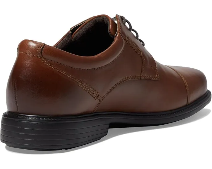 Оксфорды Charles Road Cap Toe от Rockport с гладкой кожей и амортизацией