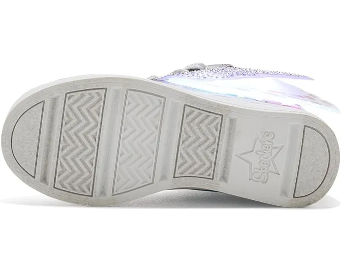 Кроссовки Skechers Twi-lites 2.0 Dreamy Wings высокие для детей с подсветкой