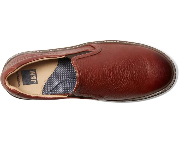 Johnston & Murphy Mcguffey Slip-On из гладкой кожи с амортизирующей стелькой