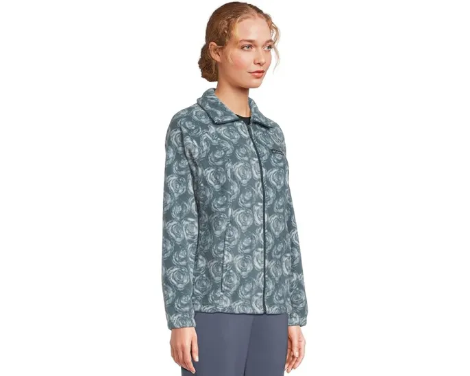 Columbia Benton Springs Printed Full Zip флисовая толстовка с принтом