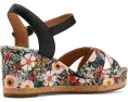 Сандалии Clarks Chicly Floral с контурной стелькой и ремешком на пряжке
