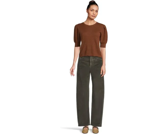 Брюки Madewell Balloon Pant из вельвета с завышенной талией