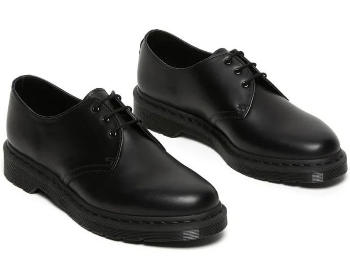 Оксфорды Dr. Martens 1461 3-Tie с классическим силуэтом и амортизирующей подошвой