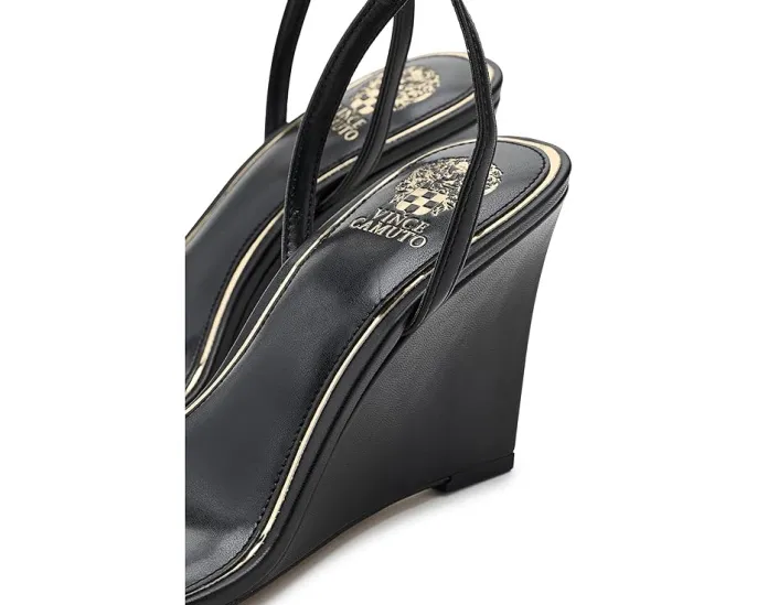 Босоножки-танкетки Ambee с ремешком на щиколотке и квадратным носком Vince Camuto