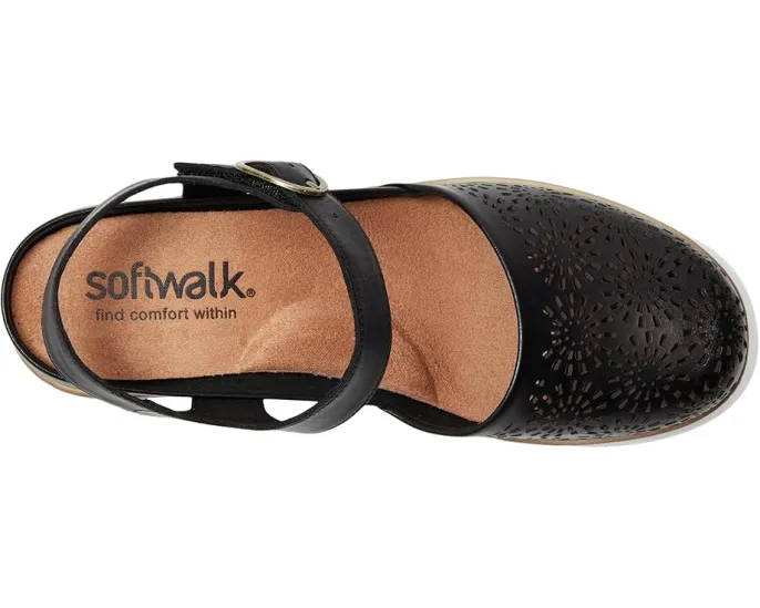 SoftWalk Mabelle Perf туфли на каблуке с перфорацией и регулируемой пряжкой