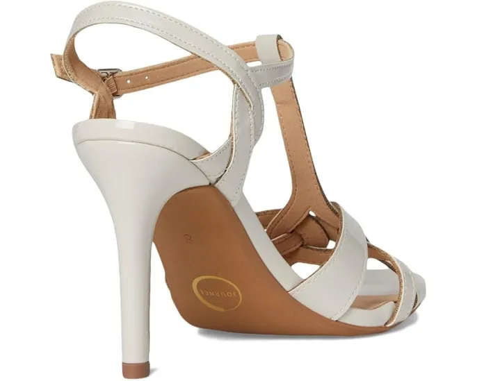 Босоножки Valry на шпильке с плетеным T-образным ремешком