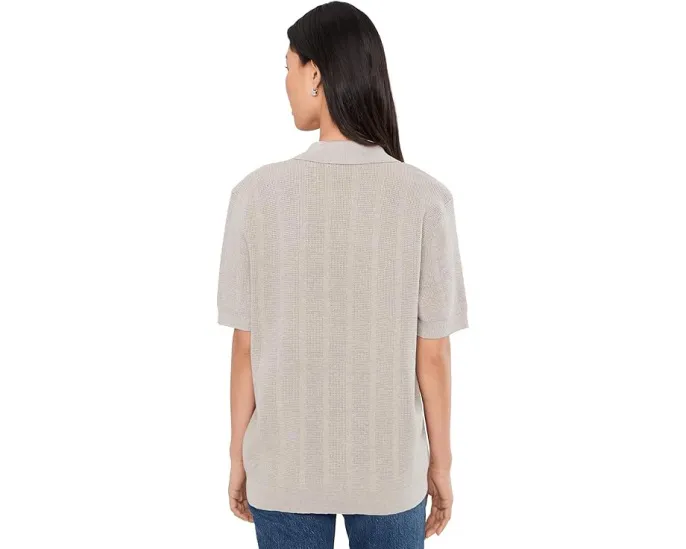 Свитер-поло с коротким рукавом и отложным воротником Liverpool Los Angeles