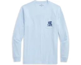 Vineyard Vines футболка с длинным рукавом и принтом лыжного хаски