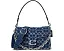 Сумка через плечо COACH Chain Tabby из денима Signature