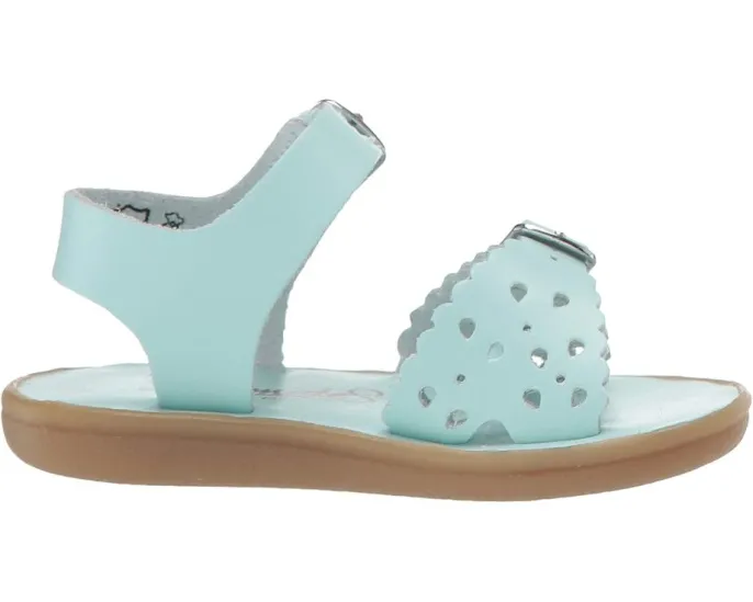 Детские сандалии FootMates Ariel из водонепроницаемой кожи с удобной застежкой