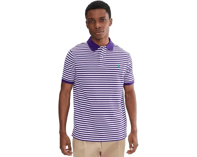 Классическая поло Polo Ralph Lauren из хлопкового сетчатого трикотажа