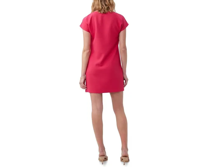 Платье Trina Turk Orlando с шнуровкой и короткими рукавами