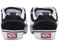 Детские кеды Vans Knu Skool Bolt черные на шнуровке