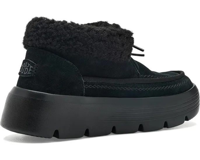 Hey Dude ботинки Austin Edge Lounge Suede из замши с платформой