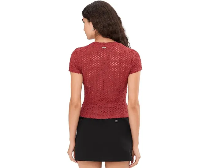 Футболка Karma Stevie Tee от AllSaints с воротником-стойкой и короткими рукавами