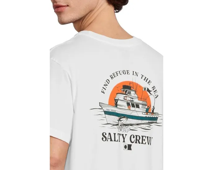 Футболка Salty Crew Day Charter с коротким рукавом и принтом