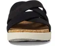 KEEN Elle сандалии-слипоны из кожи и текстиля