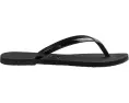 Havaianas You Metallic Flip Flop Sandal с глянцевым верхом и амортизирующей стелькой