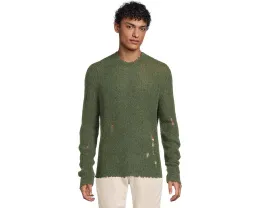 Свитшот Bleaker Crew от AllSaints с круглым вырезом и открытой резинкой