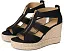 Сандалии Etta Wedge на танкетке с платформой из джута MICHAEL Michael Kors